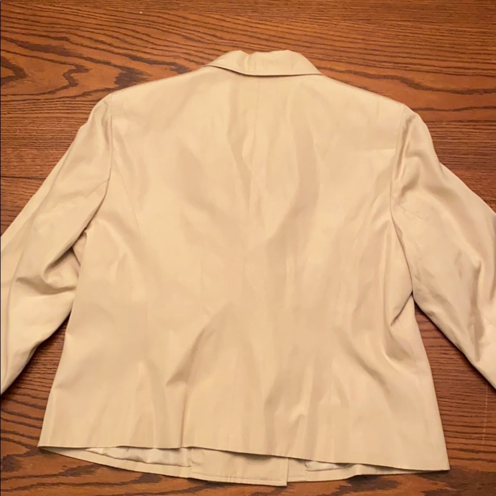 Talbots Lined Button Up Jacket, Size 18, 3/4 Slee… - image 4